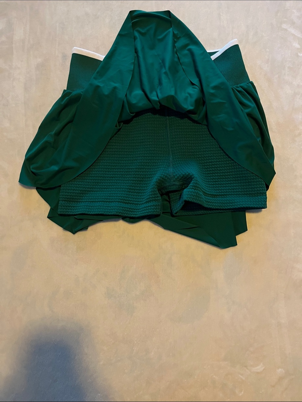 all in motion Emerald Green Flared Skater Skirt with Elastic Waistband - Picture 2 of 3